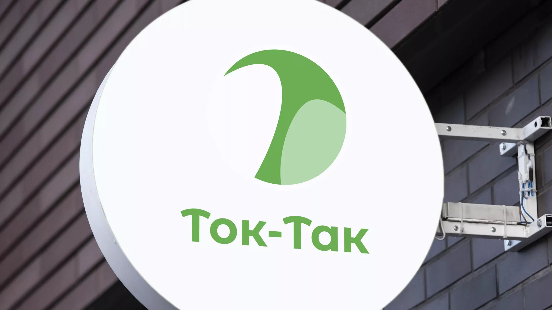 Разработка логотипа аутсорсинговой компании «Ток-Так» в Зиме